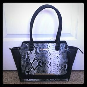 NWT Nine West Faux Snake Bag